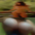 Older married couple swinging